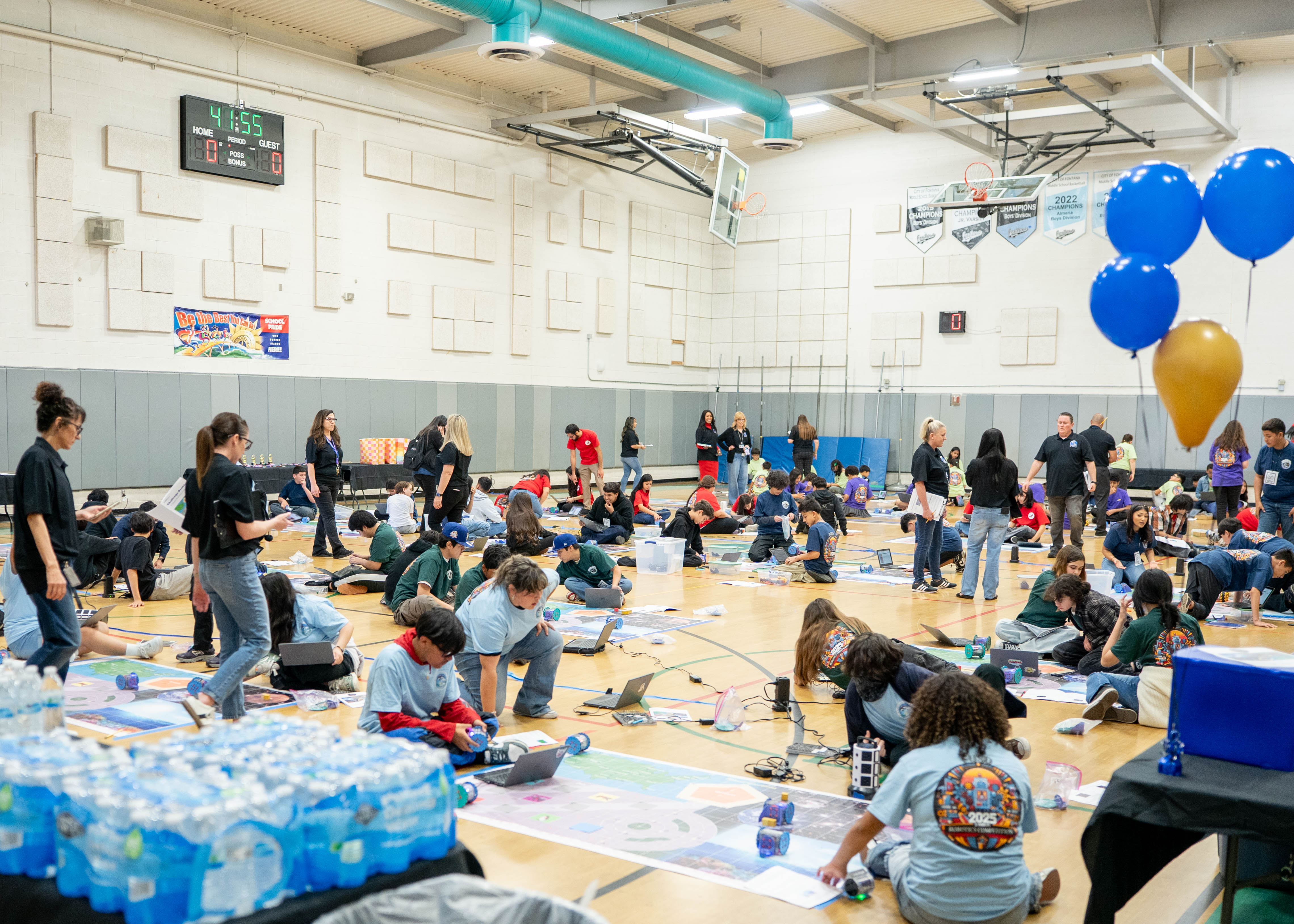 fontana usd roboplay challenge floor