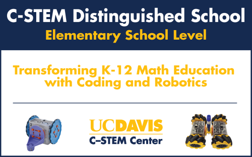 C-STEM Distinguished School Logo
